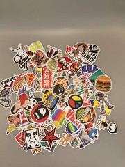 US 100*Skateboard Stickers Bomb Vinyl Laptop waterbottle Luggage Decals Dope
