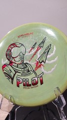 Streamline Discs Pilot Special Edition Light Green Disc Golf Disc