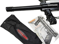 Tippmann Model 98 Custom Paintball Gun Double Trigger Barrel Sleeve Feeder Manua