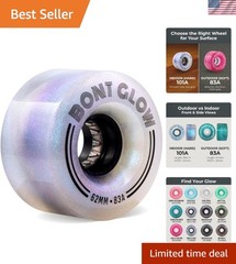 LED Light Up Roller Wheels 62mm for All Seasons – Sparkle as You Glide