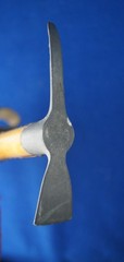 Vintage Miniature Swiss Mountaineering Souvenir Ice Axe Pick ‘Interlaken’ Badges