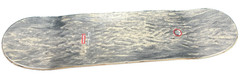 Supreme New York Chrome Logo Skateboard Deck Black SS 2020