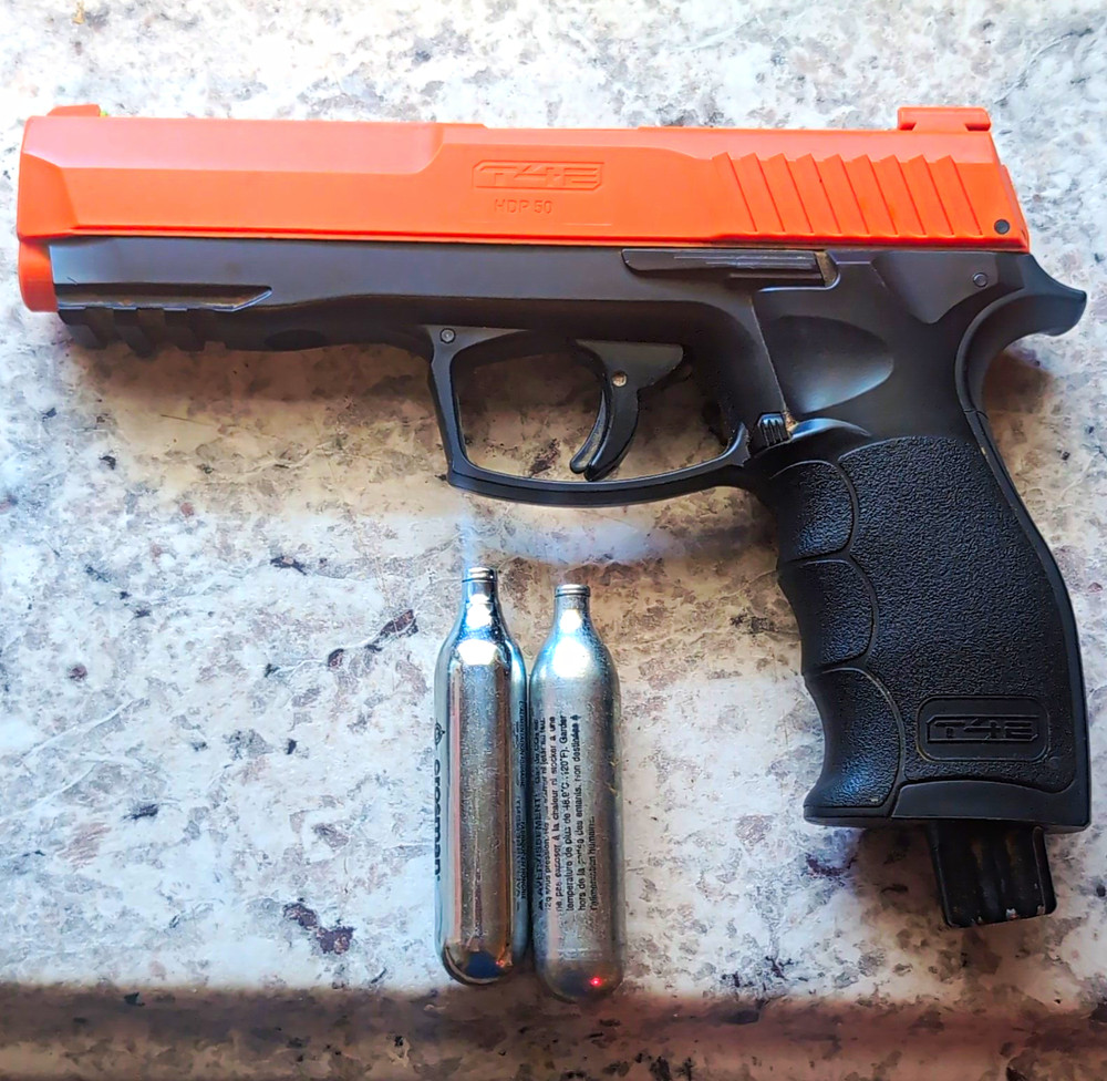 Umarex T4E HDP 50 .50 Cal CO2 Marker Semi-Auto Mechanical Black/Orange