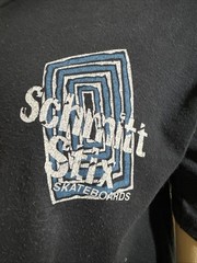 Vintage Skateboard Jeff Grosso Schmitt Stix T Shirt M 1980’s Rare Original Deck