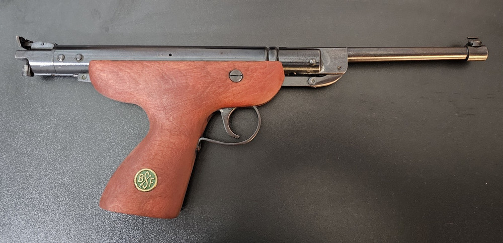 BSF S20 .177 Spring-Piston Break Barrel Pellet Air Pistol Made in Germany