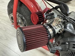 62mm Air Filter/Kit For Coleman CT200U CT200U-EX KT196 6.5Hp Mini Bike Go Kart
