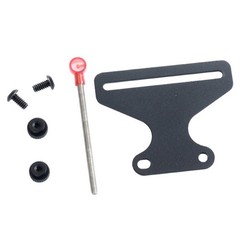 1 Pin Recurve Bow Sight T Shape Calibrated Sight Easy To Install Practice Target
