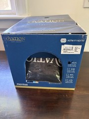 OVATION SEI PROTEGE GRAPHITE EQUESTRIAN RIDING HELMET WITH STORAGE BAG XS/S