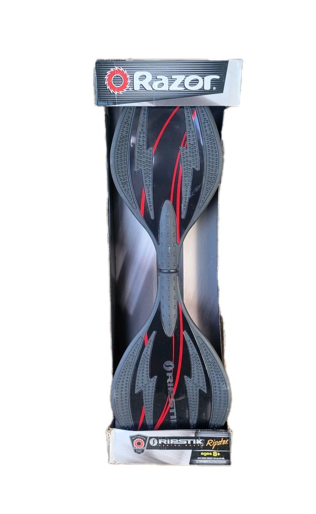Razor RipStik Caster Board RED & BLACK Skateboard New In Box