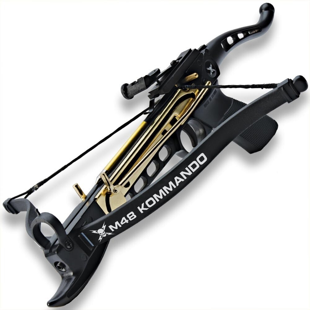 Cobra System 80lb Hunting Powerful Self-Cocking Tactical Crossbow with Bolts