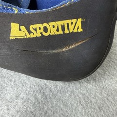 La Sportiva Blue Yellow Cliff Climbing Shoes Rock Outdoor Men’s US 9.5