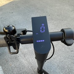 Phantomgogo A10 Folding Electric Scooter Black Digital Display Headlight Adult