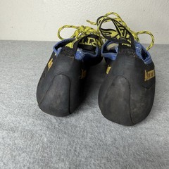 La Sportiva Blue Yellow Cliff Climbing Shoes Rock Outdoor Men’s US 9.5