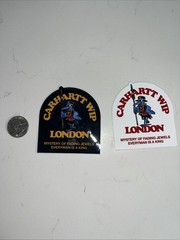 Carhartt WIP London Sticker (black And White)
