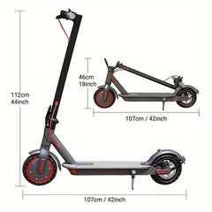 Adult Electric Scooter 19MPH 30KM Range Folding E-Scooter City Safe Commuter APP