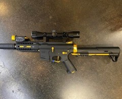Airsoft AEG KRYTAC M4 CNC Machined Aluminum Sharpshooter Drop Stock Adapter