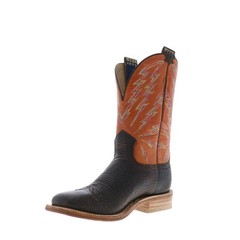 Hyer Hazelton 11″ Exotic Leather HM11010 Mens Brown Western Cowboy Boots