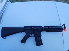 Double Eagle M83 6MM Electric Airsoft Assault Rifle Gun Tested