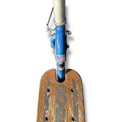 MINI GoPed Grow-Ped Kick Push Scooter Classic Blue Go Ped USA RARE