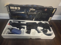 Double Eagle M83 A2 Electric Airsoft Rifle 37″ overall + Ammo