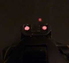Glow-On HOT PINK Glow Paint For Gun Sights, Fishing Lures, 4.6 ml Vial
