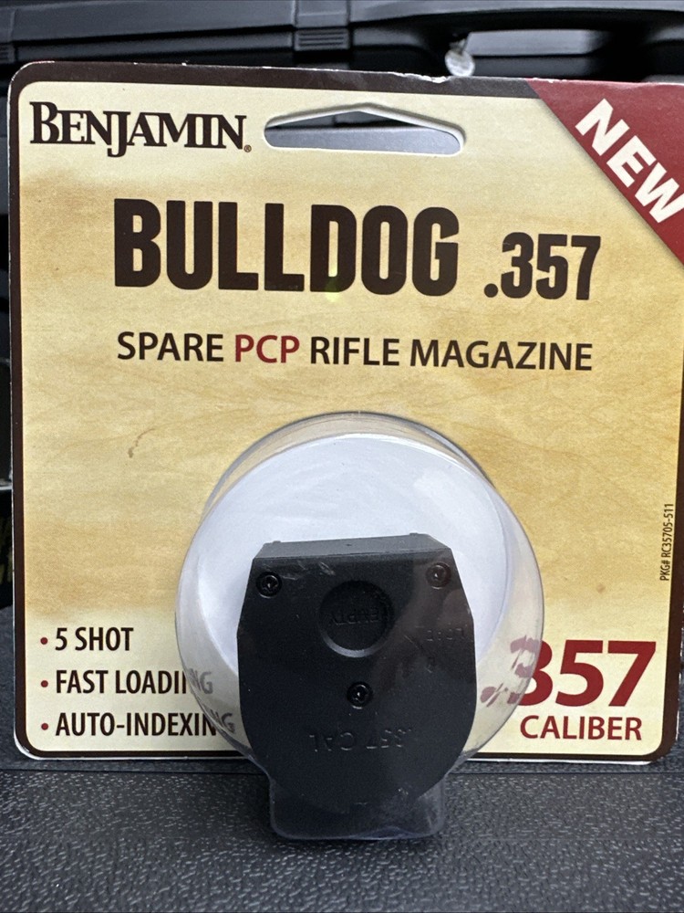BENJAMIN Bulldog Bullpup Auto-Indexing .357 Caliber OEM Air Rifle Magazine