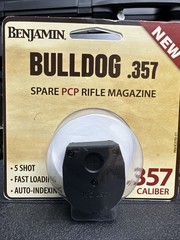 BENJAMIN Bulldog Bullpup Auto-Indexing .357 Caliber OEM Air Rifle Magazine