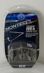 G5 Montec CS 100 Grain Archery Broadhead Hunting Fixed Blade Carbon Steel 3 Pack
