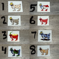 GOAT USA Stickers/ Decals- PICK YOUR STICKERS! BUY MORE AND SAVE!