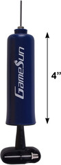 Tetherball Ball and Rope with Carabineer, Soft Touch, Portable Tetherballs with