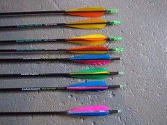 ARCHERY BUNDLE- VINTAGE BEN PEARSON PRO SERIES MARK IV COMPOUND BOW w/ 8 ARROWS