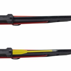 Folding Slingshot Set with Target Paper Laser Sight 4 Darts Steel Balls Kit