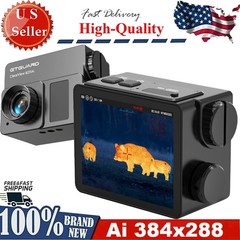 GTGUARD Thermal Monocular Rangefinder Scope with 3.21″ 1024×768 LCD Large Screen