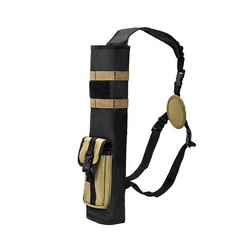 Archery Lightweight Back Arrow Quiver Dual Use Foldable Compact Hip Arrows Bag