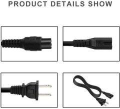 42V 2A Li-on Battery Power Adapter Charger with PowerFast 3 Prong Connector