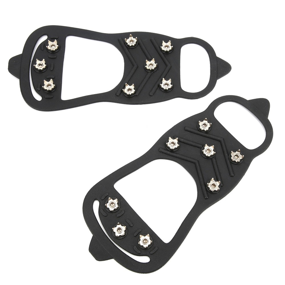 A Pair Anti-Slip Shoe Spikes For Snow Walking And Climbing M Size Popular
