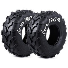 19×7-8 ATV UTV Tires – 4PR Tubeless All-Terrain Off 19×7-8 Tubeless(2-Pack)