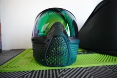 Carbon CRBN Zero Pro Paintball Mask (Less Coverage) – Fade Forest