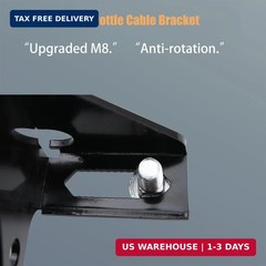Throttle Cable Bracket 4-Bolt for 92MM-102MM Intakes Replacement for LS LS2 LS3