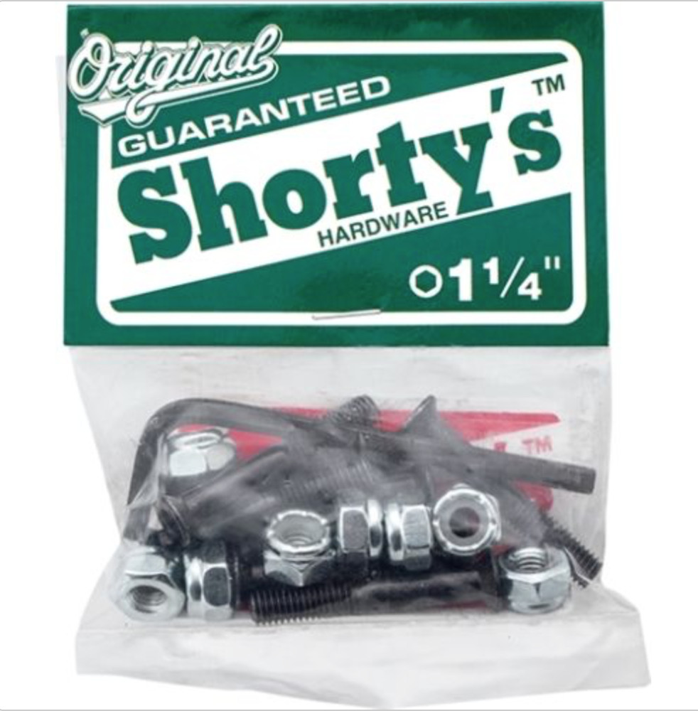 Shorty’s Skateboard Hardware, 1 1/4 inch Allen Hex Head Hardware