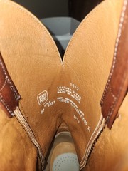 Dan Post Men’s Gray Pirarucu Riggs Western Boots US Size 10.5EW