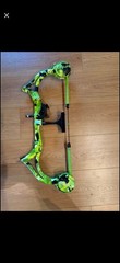 Accubow 2.0 Archery Trainer Green Mantis Camo Target Practice Barely Used