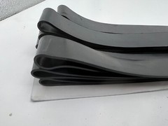 Pack of 10 Classic Premium Rubber Roper Wrap Strips DALLYWRAPP20BK Black