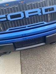 Small Diamond Powder Coated Black Stainless Steel Bumper Grille Insert