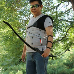 57 inch Right Left Hand Takedown Recurve Bow OR 12Pcs Arrows Set Archery Hunting