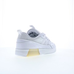 DC Lucien DC01725101-WHT Mens White Leather Skate Inspired Sneakers Shoes