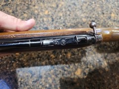 Vintage 1950’s Crosman Model 114 .22 Cal. Bulk Fill CO2 Pellet Gun Rifle: Read