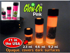 Glow-On HOT PINK Glow Paint For Gun Sights, Fishing Lures 2.3 ml Vial, Bright!