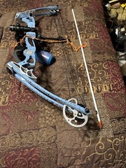 MAKO Fishing Bow, Arrow, Sight, Line, Scope