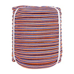 1/2″ 100/150FT 12 Strand Braided Rope Tensile Strength 8000 Pounds Blue&Orange